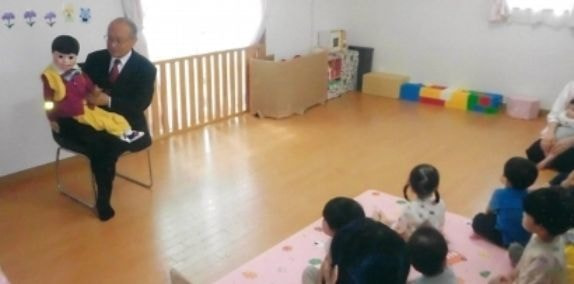 小谷野友義 交通安全指導